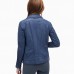 Blueish Sheep Women Leather Jacket