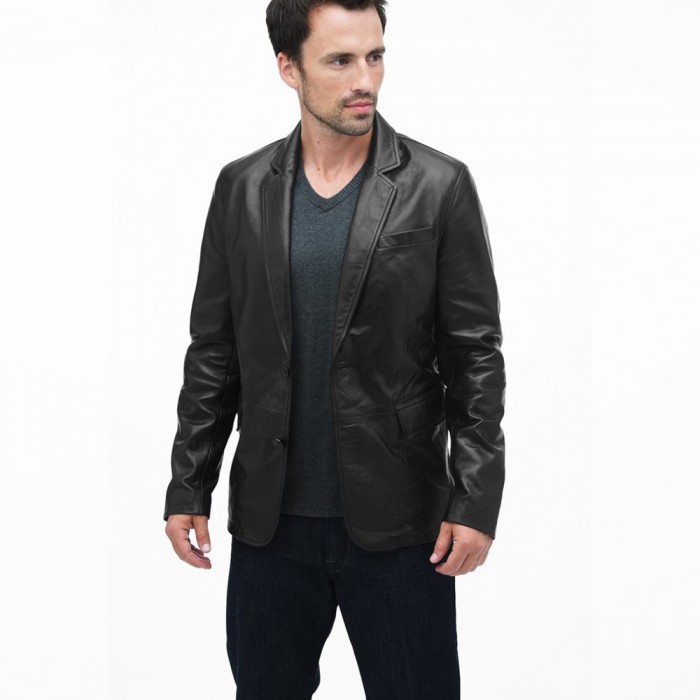 Lamb leather jacket Slim fit