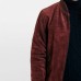 Maroon Softy Suede Men Jacket