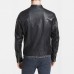 Men Leather Bomber Jacket