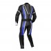 Blue Black Motorbike one piece suit