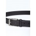 Downing polished leather finish belt