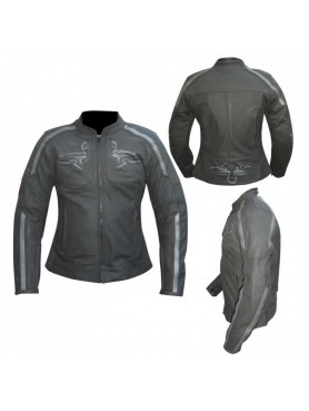 Black Rider Women Biker Jacket